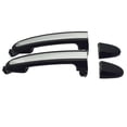 thumbnail image 3 of Poignée de Porte Arrière Extérieure 2 Pcs Chrome Noir Compatible avec Hyundai Santa Fe 2007-2012, 3 of 3