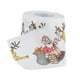 thumbnail image 5 of Papel higiénico con navideño, papel higiénico, de papel higiénico, opciones de formas Santa Claus Elk, 5 of 9