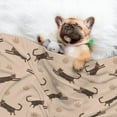 thumbnail image 3 of Yiaed Leopard Print Print Dog Blankets-Cat Blanket Washable for Couch Protection,Puppy Blanket, Soft Plush Reversible Throw Furniture Protector-Small, 3 of 8