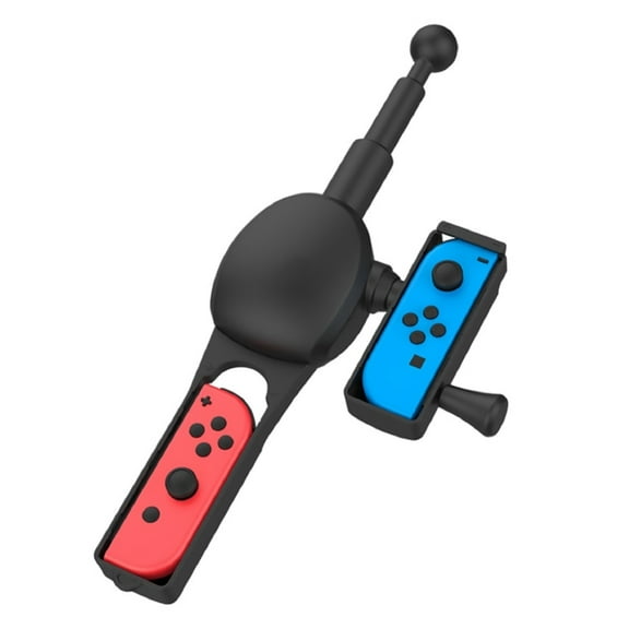 Simulation Fishing Game Handle Fishing Rod Replacement for Joy-Con Console Controller