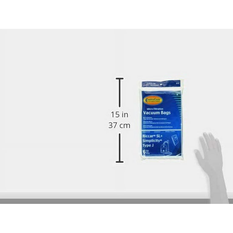Riccar SL+ & Simplicity Type J Vacuum Bags for Champ