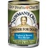 Newman's Own Organics Premium Dog Food Turkey & Brown Rice 12.7 oz Can