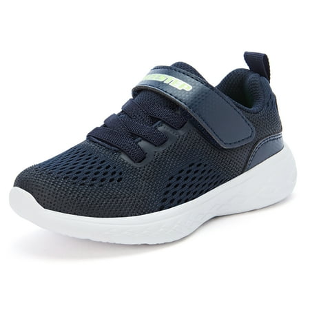 

Weesstep Toddler/Little Kid Boys Girls Lightweight Breathable Adjustable Strap Elastic Lace Running Sneaker Shoe
