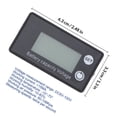 thumbnail image 2 of OHOIOLLA 1Ud Voltímetro Indicador De Batería Negro Compatible Con Baterías De Y Litio Para Automóvil, 2 of 7