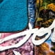 thumbnail image 2 of Manta de forro polar Sherpa de Bob Ross de Surreal Entertainment, 2 of 8