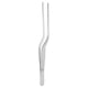 thumbnail image 1 of Compensada Pinza Tenaza 6.3" Inoxidable Acero Cocina Cocina Precisión Derrada Puntas Pinzas para Jardinería Decoración Placas, 1 of 5
