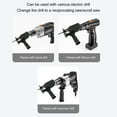thumbnail image 3 of Electric Drill To Saw Adapter, Handheld Reciprocating Saw Adapter  For Wood Metal Cutting, 3 of 8