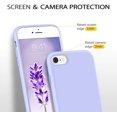 thumbnail image 4 of iPhone SE 2020 Case,iPhone 8 Case,iPhone 7 Cases,Liquid Silicone Soft Gel Rubber Slim Mobile Phone Cover with Microfiber Cloth Lining Cushion Shockproof Full Protective Case for iPhone 7/8/SE 2,Purple, 4 of 8