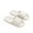 White, variant on PPgejGEK Womens Slippers Men's and Women's Home Slippers Summer Lovers Indoor and Outdoor Thick Soles Stepping Feeling Light Soft Soles Slippers Garden Clog Slippers Tax Free Weekend