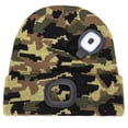 thumbnail image 1 of Gorro Beanie LED con luz, gorro de faro manos libres unisex, cálido gorro de punto de invierno, 1 of 6