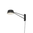 thumbnail image 7 of Sonneman 2030.25W Ray 6" Tall Led Short Wall Sconce - Satin Black / Opal White, 7 of 7