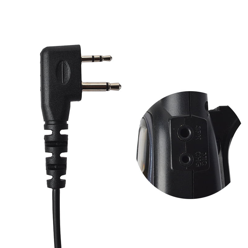 Buy HYS Surveillance Earpiece Transparent Security Headsets with PTT