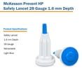 thumbnail image 5 of McKesson Prevent HP Safety Lancet, Retractable, Pressure-Activated Finger Device, Sterile - Ideal for Blood Testing - Single Use, 28 Gauge, 1.6 mm Depth, 100 Count, 20 Packs, 2000 Total, 5 of 5