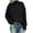 Black, variant on VerPetridure Clearance Women's Turtleneck Pullover Sweaters for Women Long Sleeve Loose Solid Sweaters Winter Knitted Sweater Outwear Jumper Tops
