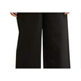 thumbnail image 3 of Eileen Fisher High Waist Wide Leg Crop Pants In Black Size 2X, 3 of 3