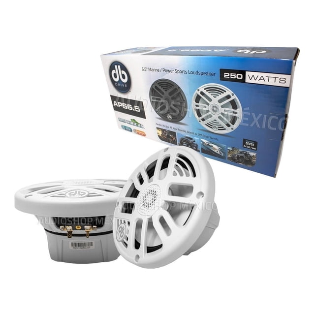Bocinas Marinas DB Drive APS65W 250 Watts 6.5 Pulgadas ... DB Drive APS65W