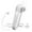 Silver L, variant on Latrodar Bluetooth Headset, Noise Cancelling Wireless Earpiece Handsfree Headset Comfy Elaborately Made Silver 5.2x5.2 Inch Home Gadgets