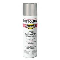 Rust-Oleum Professional Galvanizing Compound Spray - Durable Protection - 6 Pack, 20 oz Gray