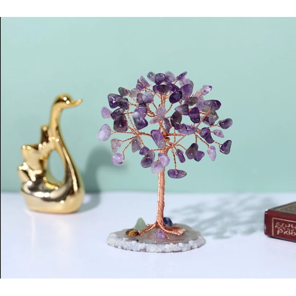 Feng Shui Amethyst Crystal Tree