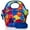 Coral Reef Sea, variant on Made Easy Kit Large Insulated Lunch Tote Carrier for Women Men with Front Zipper Pocket, Soft Lightweight, Travel Ready with Padded Shoulder Strap and Magnetic Clasp Handle