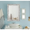 thumbnail image 1 of Farmstead White Mirror, 1 of 8