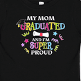 thumbnail image 4 of Inktastic My Mom Graduated and I'm Super Proud Boys or Girls Baby T-Shirt, 4 of 5