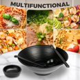 thumbnail image 6 of 2 Ramen Bowl,8- Pho Bowl Set,Equipped with Chopsticks,Spoon Dipping ,Melamine Material,Large Size 37Oz,Suitable Noodles,Udon Noodles,Wonton,Miso Soup,Thai,Chinese,Korean,, 6 of 6