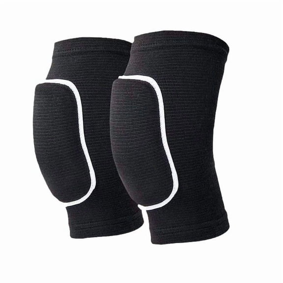1 Pair Thickened Honeycomb Sponge Knee Pads - Shock-Absorbing Protective Knee Guards for Basketball, Volleyball & Dance, Warm Cushioning Sports Gear