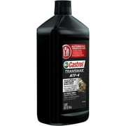 Castrol Transmax ATF 4 Automatic Transmission Fluid, 1 qt (6 pack)
