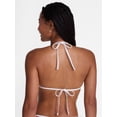 thumbnail image 3 of No Boundaries Groovy Print Triangle Bikini Swim Top, Women's XXS-XXL, 3 of 5
