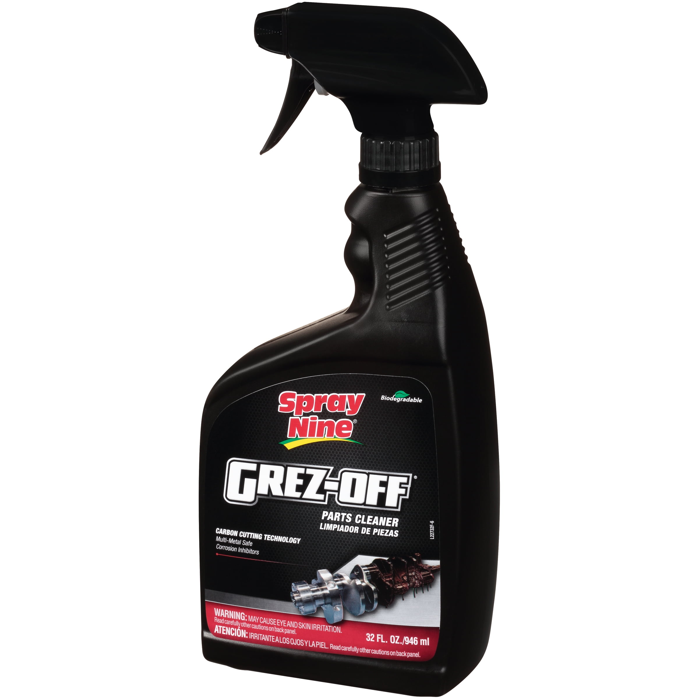 Spray Nine Grez Off Parts Cleaner Degreaser Clear 1 Each Quantity Walmart Com Walmart Com