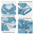 thumbnail image 3 of Dailycode Small Short Sleeve Button Down Shirts Swimming Whales Casual Shirt 3-10 Years, 3 of 9