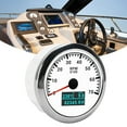 thumbnail image 1 of RPM Tachometer Gauge 3 in 1 Multifunctional Marine Accessory for Automobile Boats 9-32V DC, 1 of 7