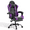Purple (Wide Seat), variant on Magshion Ergonomic Gaming Chair with Headrest, Lumbar Support & Footrest - Adjustable Reclining Computer Chair for Adults, High Back Office Desk Chair, 350lbs Capacity, Black