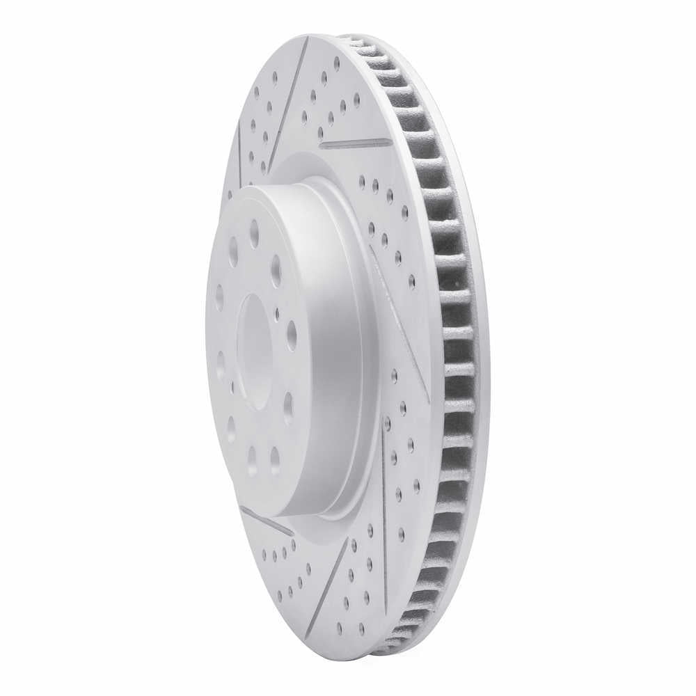 Dynamic Friction Company 830-75017L DFC Geoperformance Rotor - Drilled and Slotted