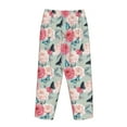 thumbnail image 5 of Fotbe Roses and Butterflies Women's Pajama Pants,Sleepwear Pants,Pj Bottoms Drawstring And Pockets-Large, 5 of 9