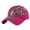 A1/Hot Pink, variant on Women Embroidered Baseball Cap Vintage Floral Shiny Rhinestone Embellished Flower Dad Hat Adjustable Washed Bling Denim Snapback Cap Leisure Distressed Sun Hat Pink One Size