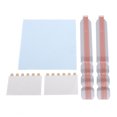 thumbnail image 4 of 10 Pcs Plastic Sliding Mounting Clips with 10 Adhesive Labels & 5 Microfiber Cloths - Universal Privacy Filter Adhesive Strips for Laptops/Monitors (Excluding Frameless Glass Full Frame Models) -, 4 of 6