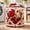 18.11", variant on Czuelxn 18.11" Quilted Basket, Cardinal Pair Rose Butterfly Small Laundry Hamper, Fabric Storage Bin with Handles for Baby Room Dorm (S)