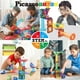 thumbnail image 3 of Marble Run Toy PicassoTiles PTG60 con 60 piezas de azulejos magnéticos, 3 of 7