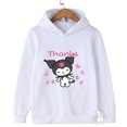 thumbnail image 2 of Sudadera kawaii de moda callejera para niños y niñas de Hello Kitty Kuromi de 3 a 14 años, jersey deportivo para exteriores para niños, 2 of 4
