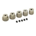 Set Pignoni Motore Per Auto RC - 4 Pezzi 13T/14T/15T/16T, 32P 3.175mm, In Lega Alluminio - Foto 4