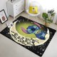 thumbnail image 3 of Alfombra de Disney con figura de Anime Stitch, alfombra estampada para sala de estar y dormitorio, felpudo creativo de dibujos animados para dormitorio de niños, sofá, alfombras para el suelo, 3 of 5