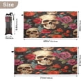 thumbnail image 4 of Beautiful Flowers and Skull Beach Towel Soft Absorbent Quick Dry Sand Free Lightweight Polyester Camping Towels for Beach Travel Swim 30x60 in Wash cloth, 4 of 7