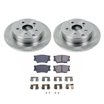 Power Stop KOE8764 Rear Brake Kit - Pads & Rotors For 2021-2023 Ford F-150, Expedition, Lincoln Navigator