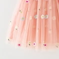 thumbnail image 5 of Avrntaa Toddler Girls Summer Dress Sleeveless Floral A Line Dress Tulle Sweet Sundress for 1-7Y, 5 of 5