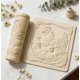 thumbnail image 4 of Rueda rodante en relieve de arcilla polimérica con textura de nido pequeño de mamá de pollo, diseño creativo for cerámica, cerámica, escultura y fabricación de joyas, 1 ud., 4 of 6