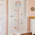 thumbnail image 3 of CIYISON Cartoon Rainbow Themed Growth Chart Wall Sticker for Kids Self Adhesive Child Height Measurement Ruler Wall Decal Set, 3 of 9