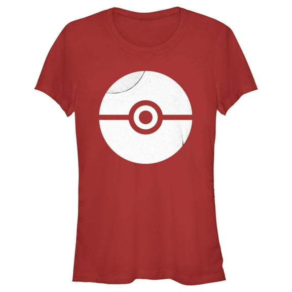 Junior's Pokemon Large Poke Ball Graphic Tee