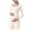 Beige, variant on SBYOJLPB Women's Maternity Tops Solid Color Round Neck Long Sleeved Pregnancy Clothes Top for Casual Comfortable Daily Wear